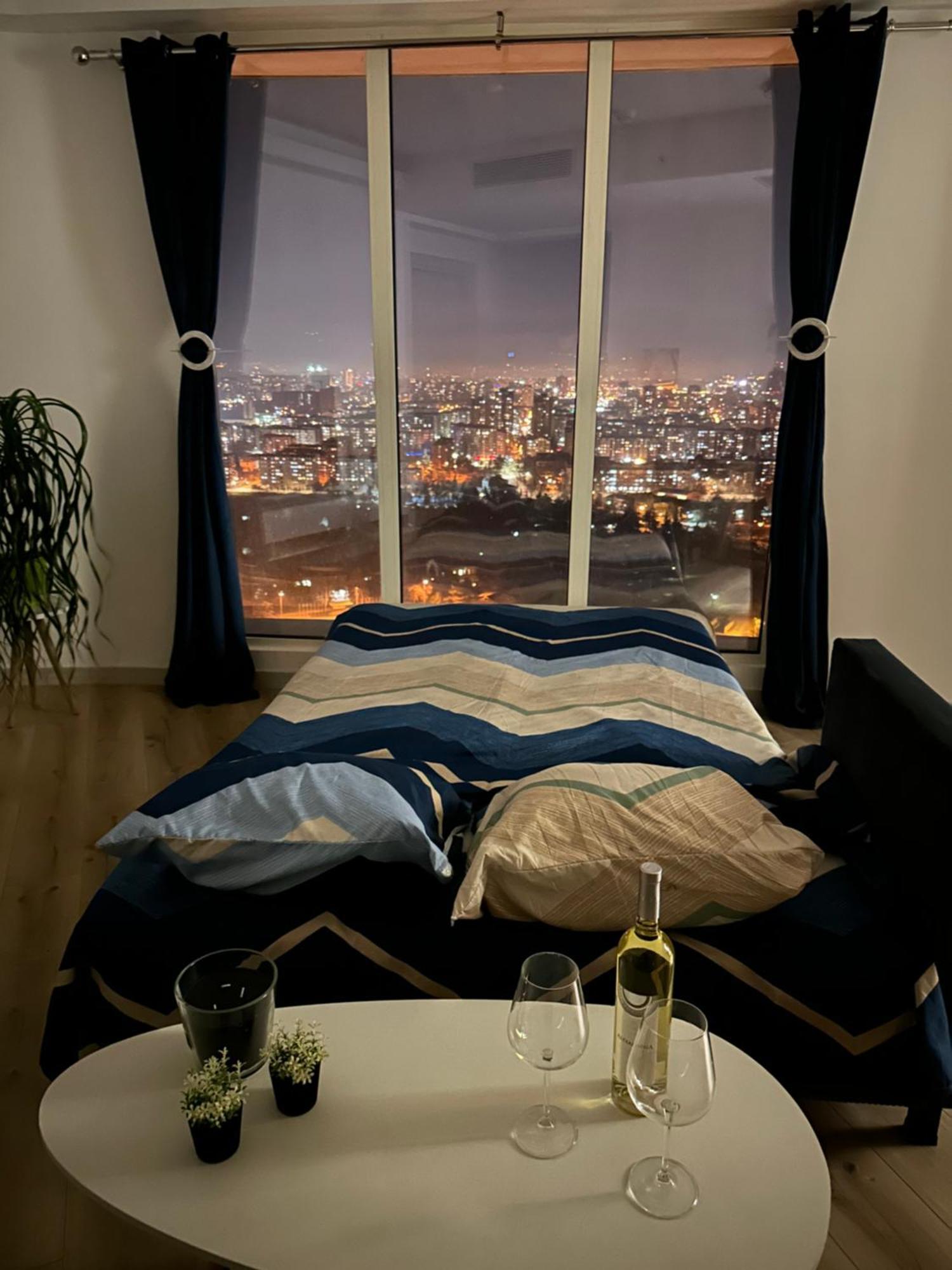Cevahir Sky City Apartment With Spa, Pool & Fitness Included Skopje Buitenkant foto