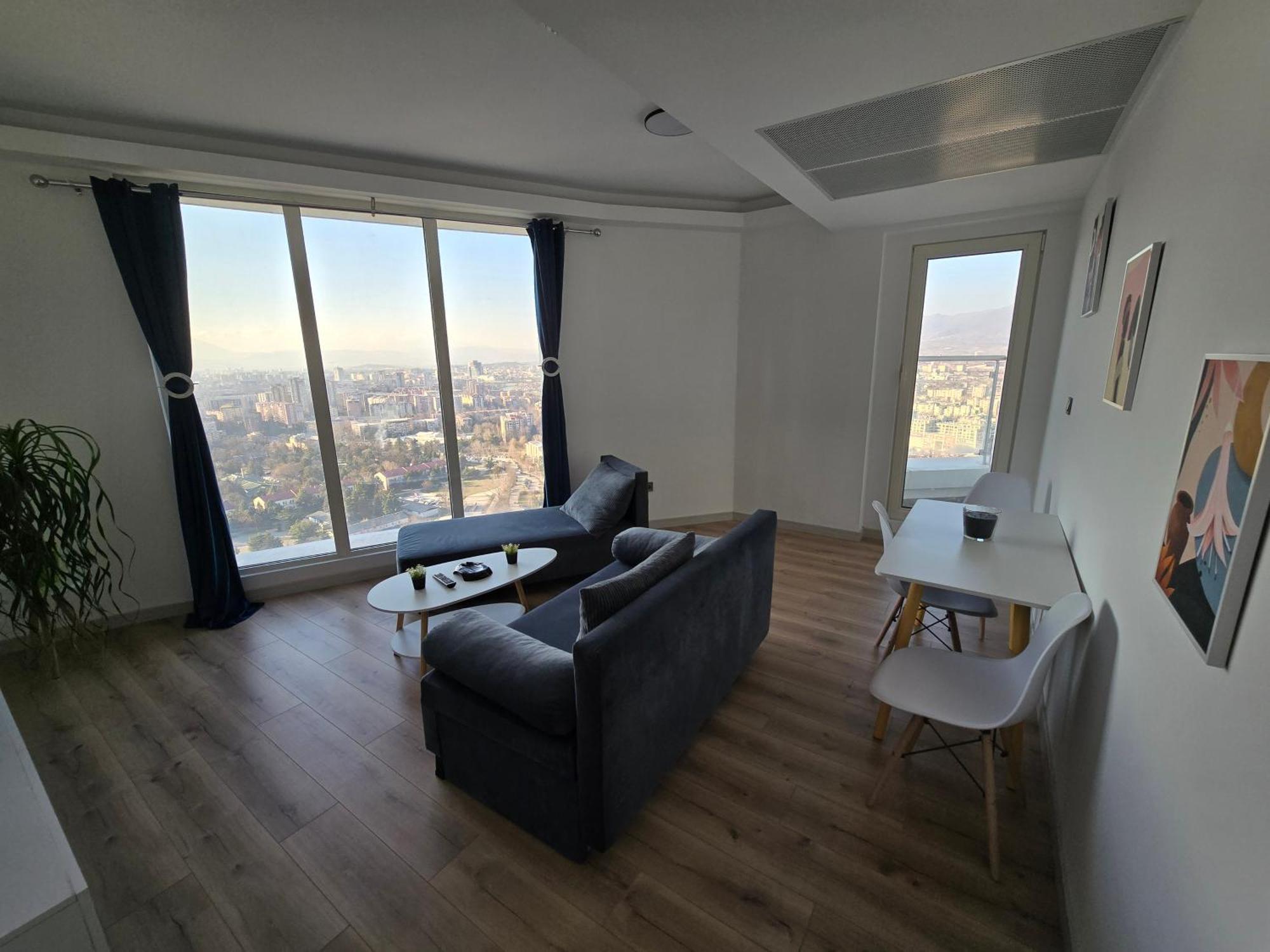Cevahir Sky City Apartment With Spa, Pool & Fitness Included Skopje Buitenkant foto